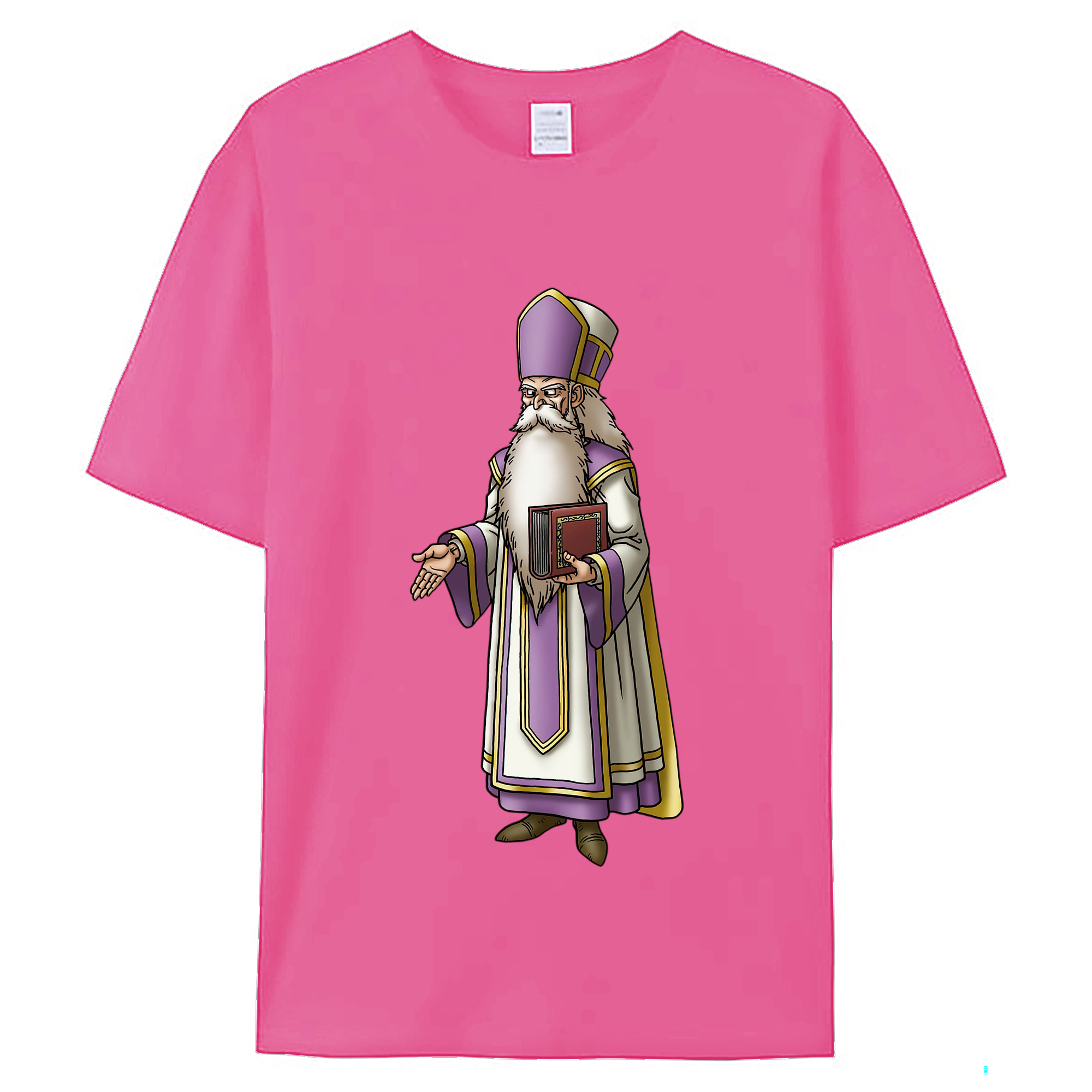 （画像用） ドラゴンクエスト Doragon Kuesuto Dragon Quest レディースカジュアルプリントTシャツ（綿100％）